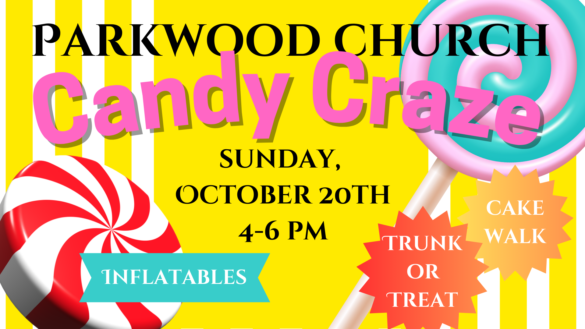 Candy Craze Trunk Or Treat