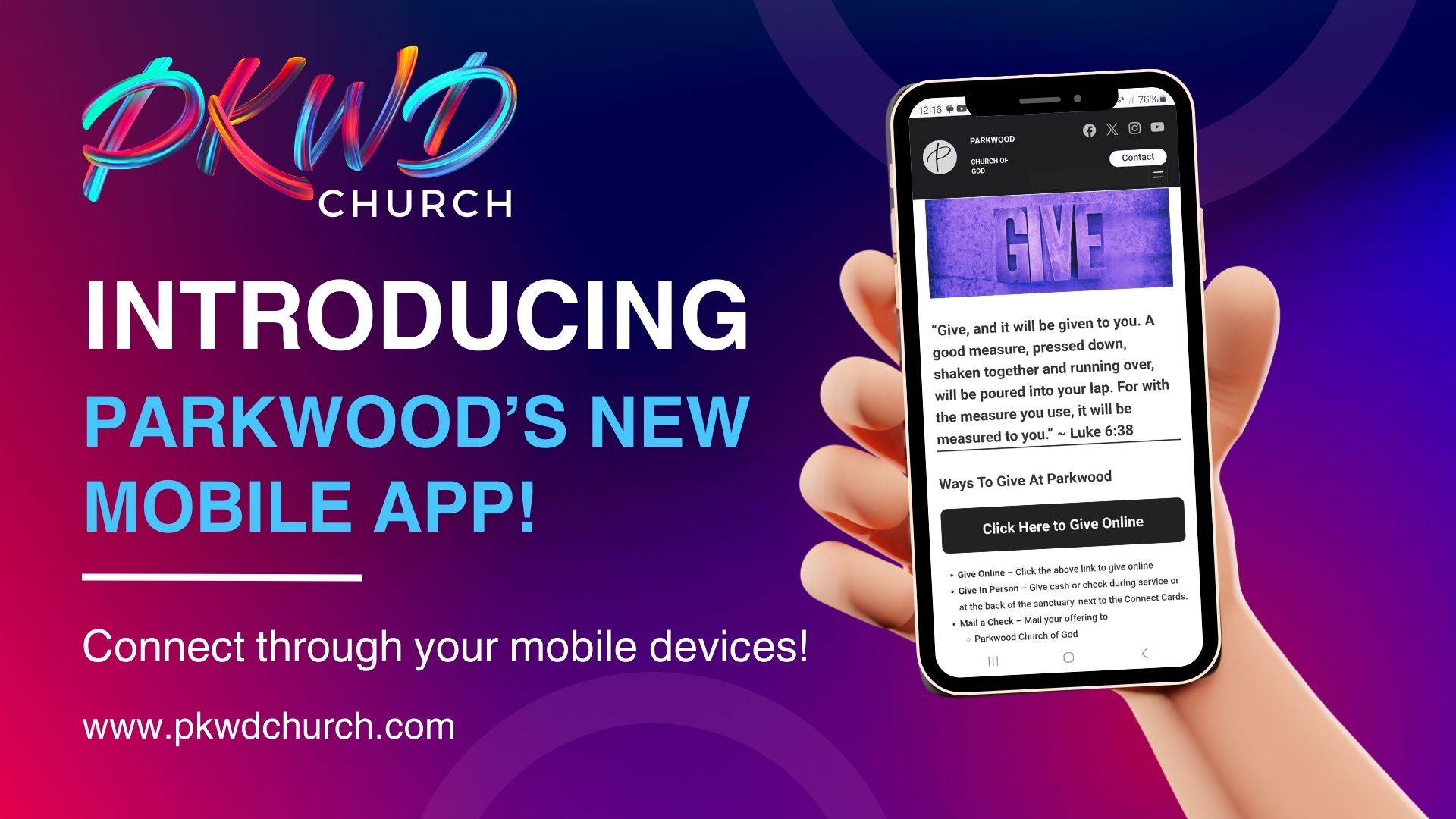 Parkwood App