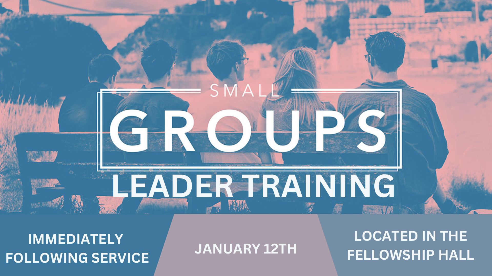 Small Group Leader Training