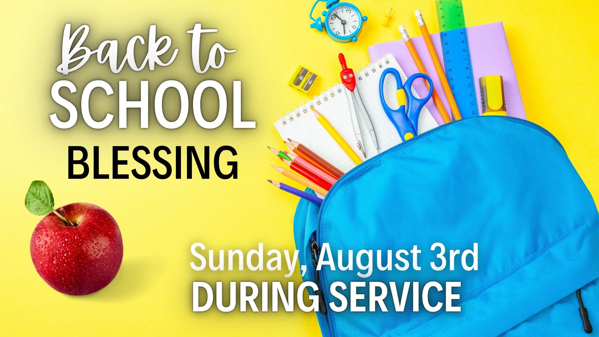 Back To School Blessing