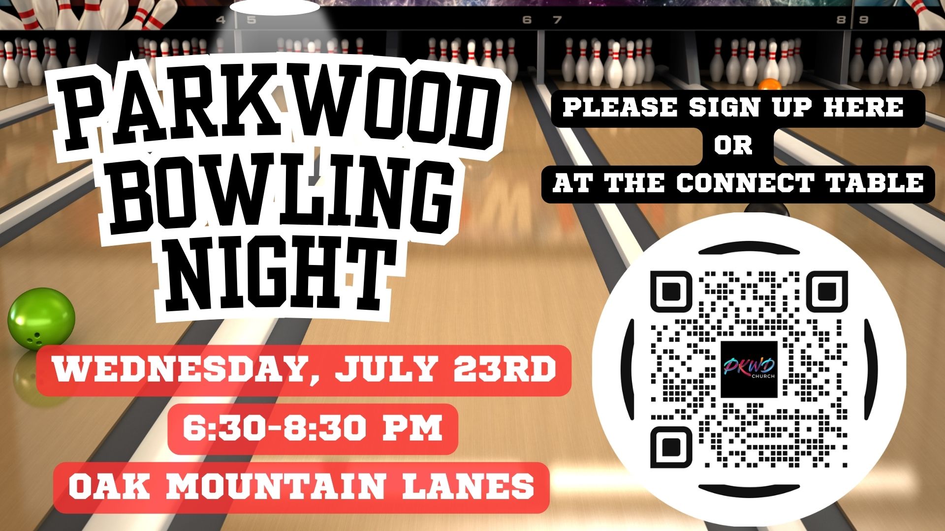 Parkwood Bowling Night