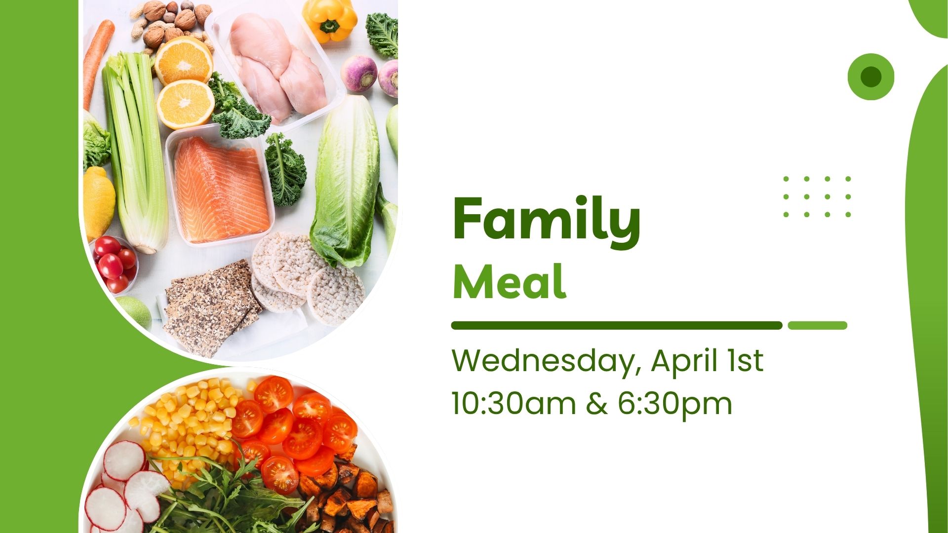 Family Meal – April