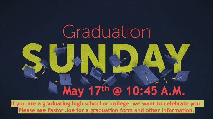 Graduation Sunday