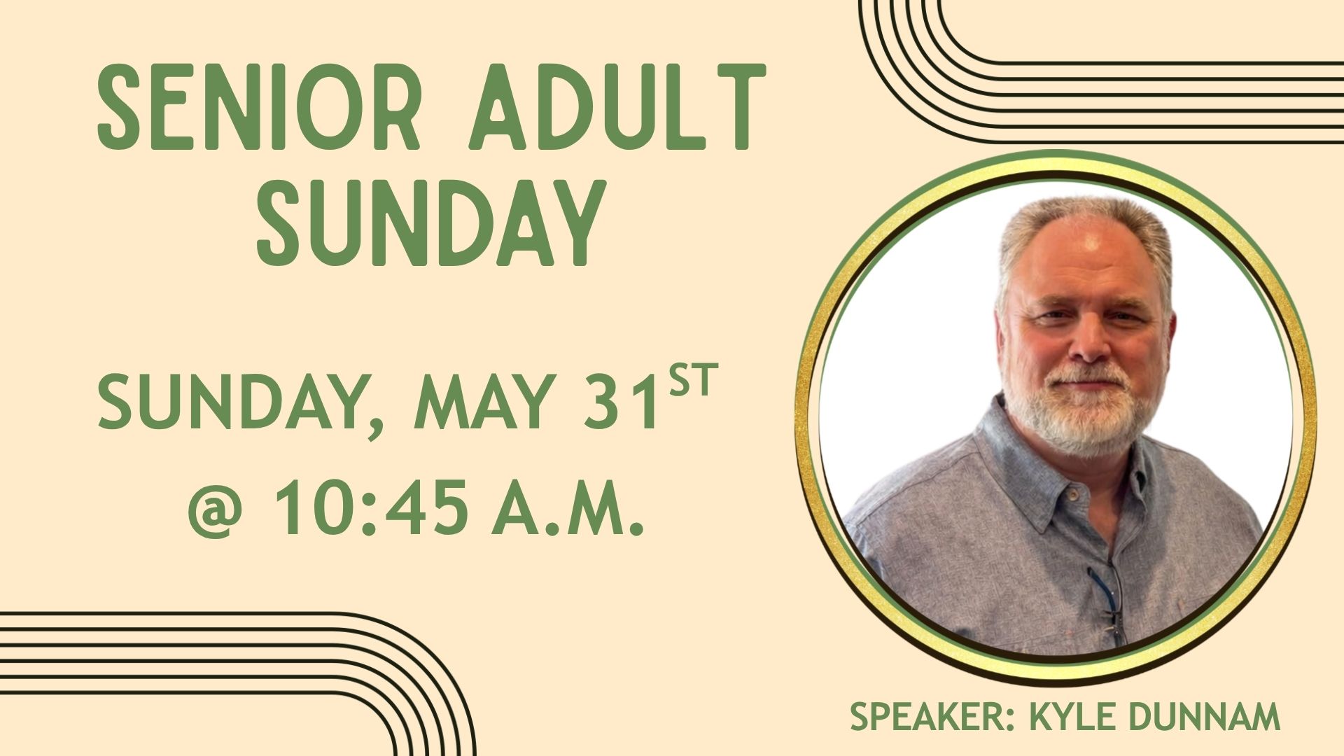Sr. Adult Sunday